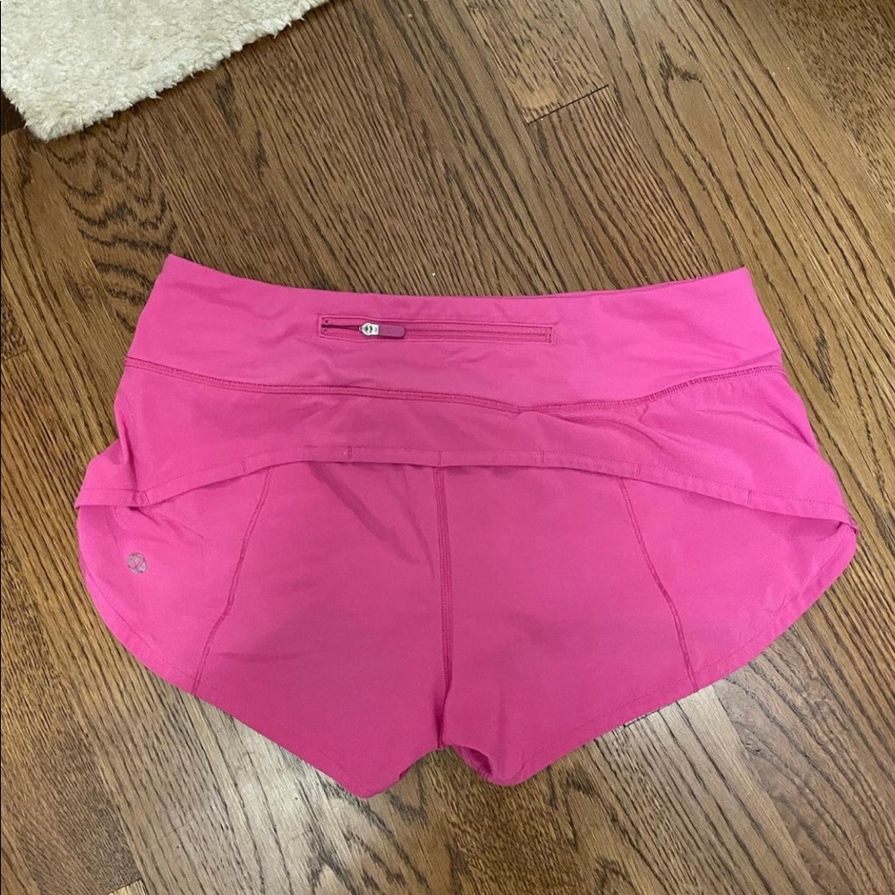 Sonic pink lululemon short